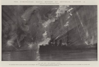 La Revisión Naval de la Coronación en Spithead, 16 de agosto de Fred T. Jane